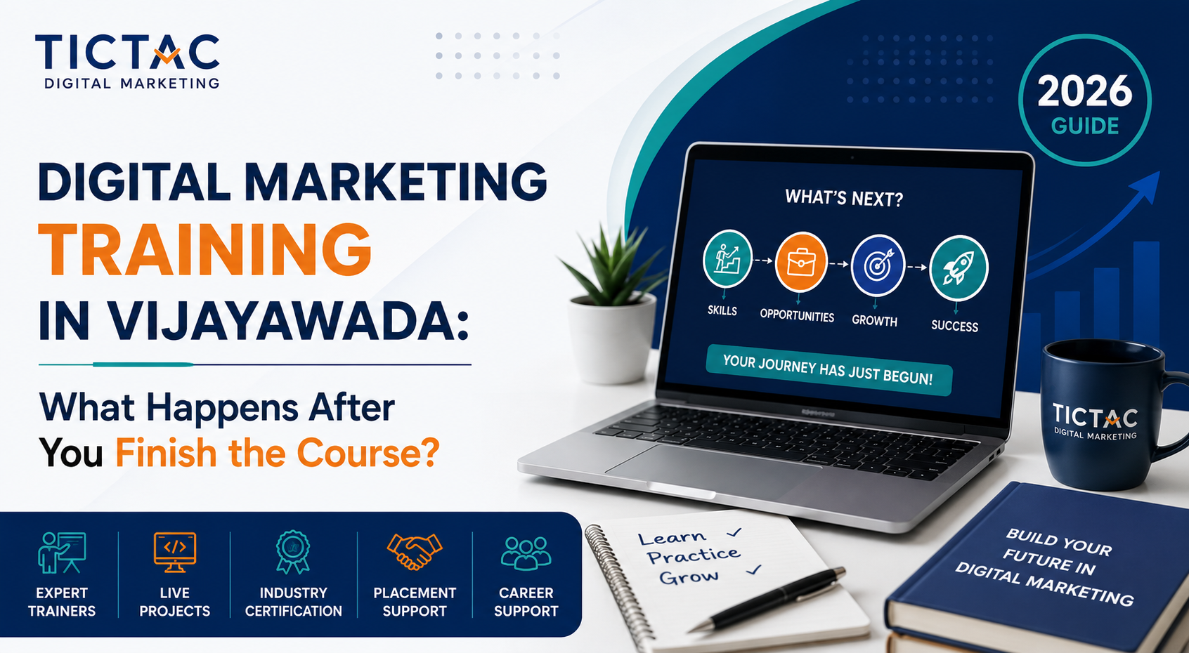 Digital marketing training students in Vijayawada learning SEO and ads with placement support